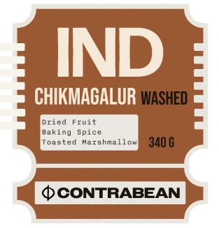 India - Chikmagalur, Karnataka - Washed