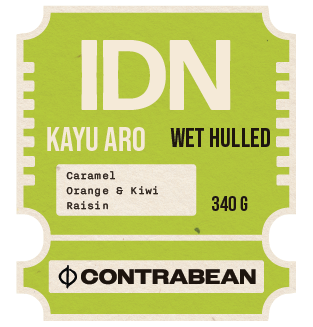 Sumatra, Indonesia - Kayu Aro Wet Hulled